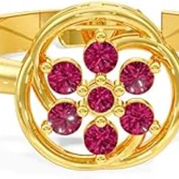 u are 925 Sterling Silver 18K Gold and Rose Gold Plated Radiant Waves Ring | Gift for Women and Girls | With Certificate of Authenticity and 925 Stamp-picture-25