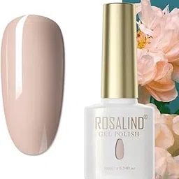 ROSALIND UV Gel Polish Soak Off 10ml Pure Color Nail Gel Bright For Nail Art Design LED/UV Lamp Semi Permanent Varnishes Hybrid Manicure Nails Art Nail Polish Gel Polish PX003-picture-18