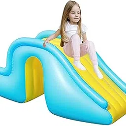 3NH® Swimming Pool Slide, Inflatable Water Slide, Inflatable Slide Step for Pool, Paddling Pool Slide,Swimming Pool Water Wider Steps Indoor Outdoor for Backyard, Garden,Water Party-picture-21