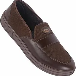 Poddar Men’s Black Slip-On Running & Casual Shoes | Lightweight Soft PU Sole Comfortable Footwear for Office, Daily Use, Walking & Party | Stylish Durable Loafers Shoes-picture-23