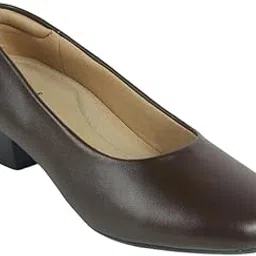 tresmode JUL Women's Block Heel Dress Pumps-picture-19