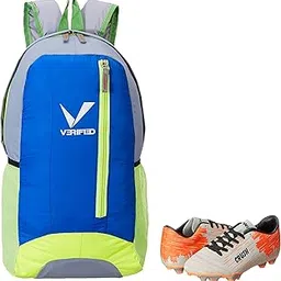 charged Sports Bag Verfied Mission Backpack With Gowin Football Shoe Crush Silver Orange Size-9-picture-24