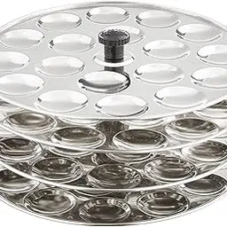 Dynore Stainless Steel Small/Mini Idly Stand/Idly Maker Makes 72 Mini Idly at Once. (Round 4 Plate Mini Idli)-picture-17