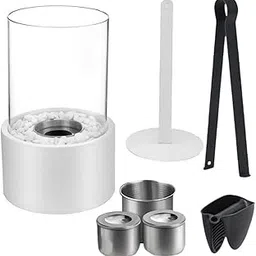 Creations Table Mini Fireplace Portable Winter Burner for Camping Patio Dining Room|Home Decor|Figurines-image-15