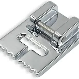 Zenith 7 Grooves Pintuck Sewing Machine Presser Foot Fit for Most Low Shank Sewing Machines Steel Nockel Finish-picture-51