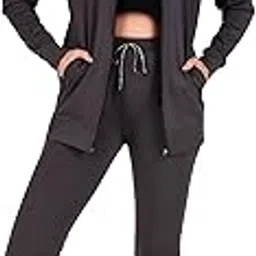 Polyester Lykra Women'S Plain Track Suit | Comfortable & Stylish | Sports Outfit | Long Slevees | Regular Fit | Casual Jogging, And Activewear | In Multicolor (Size S To Xl)-picture-17