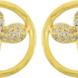 joyalukkas 22KT Yellow Gold Stud Earrings for Women-picture-28