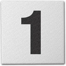 aquatic custom tile Ceramic Swimming Pool Deck Depth Marker " 1" Abrasive Non-Slip Finish, 4 inch Font-picture-39