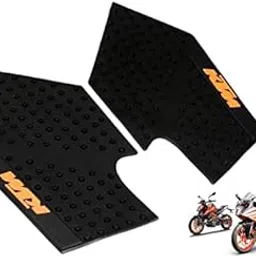 MIKANIX Anti Slip Silicone Tank Pad/Thai Pad Knee Grip Protector Waterproof Sticker for KTM Duke/KTM RC All Model Bikes (Black)-picture-27