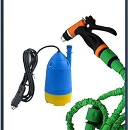 RABADIYA CREATION Portable High Pressure Mini Car Washer 12V 80W Submersible Pump with 10M Hose Water Saving ABS Compact Washing Machine for Vehicle Cleaning Gardening and Home Use-image-65