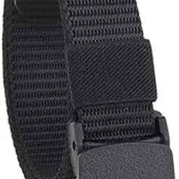 sunshopping Women’s Causal Nylon Woven Fabric Autolock Plastic Buckle Belt (BAG-55)-picture-42