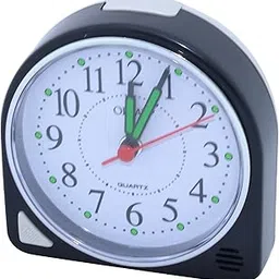 Orpat Plastic Beep Alarm Clock (Black)-picture-34