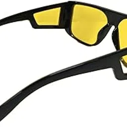 Amazon Brand - Nora Nico Night Driving Anti Glare HD Vision Yellow Sunglasses,100% UV protection, For Bike and Car driving, for both Men and Women-picture-24