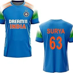 rjm India Jersey 2025 ODI Virat 18 Jersey Tshirt for Men & Boys image 1