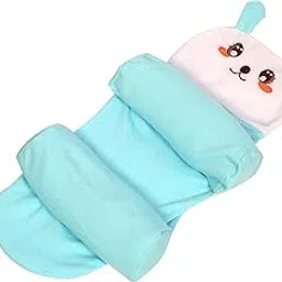 VOIDROP Suitable for Newborns Adjustable Perfect Airflow Sweat Free Comfort Neck Pillow,Anti Head tilt Design Breathable and Comfortable (Sky Blue) (Sky Blue)-picture-27