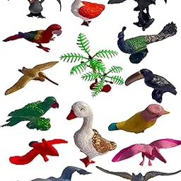 DISILA TRADERS 14-Piece Birds Toy Figure Set for Kids - Realistic Animal Models for Play and Education.-image-40