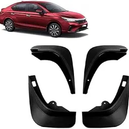 Car Heavy Duty Mud Guards OE Type Front and Rear Side Mud Flaps Compatible with Honda City 2020 onward-picture-10
