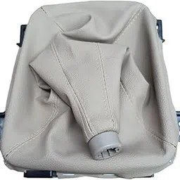 Gear Shift Lever Cover Boot Pu Leather Chrome Finish Compatible/Replacement for Innova (2004 to 2016)-image-15