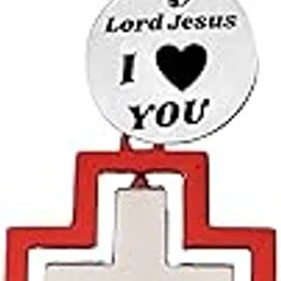 Rotatable Cross Metal Keychain for Men & Women | Cross Key Ring | Religious Christian Faith Car Bike Key Holder | Durable Metal Keychain Gift Silver SKey2025675-image-49
