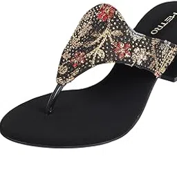 metro Women Block Heel Fashion Sandal-picture-46
