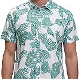 highlander Men's Floral Print Half Sleeves Shirt | Fresh & Elegant | Vibrant Florals a Stylish Touch-picture-12