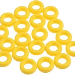JAZZY PEARLS 10 Pairs Anti Slip Silicone Ear Hooks Holder for Eyeglass Sunglasses Yellow-picture-11