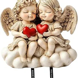 TRENDIVIBE Fairy Garden Stake Decor Sturdy Art Decorative for Garden Pathway Flower Bed 278X263cm-image-80