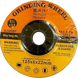 Jon Bhandari Tools Grinding Wheel 125mm 5"inch (125mm Grinding Wheel 5"inch 5pc)-picture-15