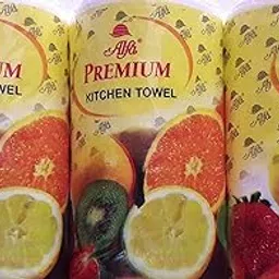 Amit Marketing Kitchen Paper Roll I High Absorbent & Strong Soft I Multipurpose Tissue Rolls I Towel for Wipes, Spills and Cleaning Kitchen Slabs I White I 200 Pulls Each – Pack of 3-picture-62