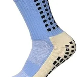 chacko Men's 1 Pair Professional Non-slip Grip Sock Soccer, Anti Slip Mesh Breathable AthleticSocks, Football Socks For Men For Athletes For Sports.Compression Socks With GripPads image 1