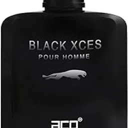 ACO perfumes Black Xces Premium Scent, Long Lasting, Fresh & Soothing Fragrance Perfume Spray For Men, 100ml-picture-13