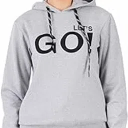 hotfits Women Stylish Premium Grey Sweatshirt with Hoodies - G0-picture-30
