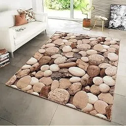 Silk Touch Washable Thick Carpet for Living Room/Home Size 6 X 8 Feet-picture-53