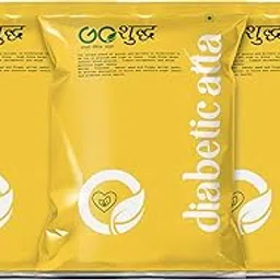 Goshudh Diabetic Atta Sugar Free Flour -1Kg each (Pack of 3) Helps Control Blood Sugar Levels Naturally-picture-34