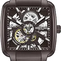kenneth cole Automatic Brown Dial Brown Stainless Steel Strap Watch for Men - KCWGY0046501MN-picture-38