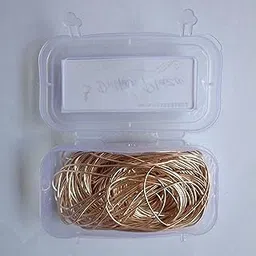 Dapka for Aari Zardosi Embroidery & Jewellery Work 1MM, Smooth Finish dabka french wire (rose golden)-picture-30