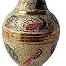 MOZO HUB Decorative Designer Flower Vase Brass Articles for Home Office Décor-picture-20