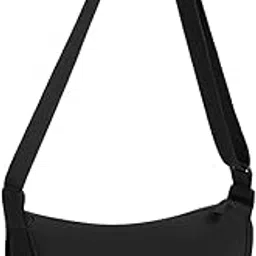Crossbody Bags For Women And Men, Lightweight Minimalist Nylon Hobo Side Bag, Adjustable Strap, Unisex Compact Travel Bag, Water-Resistant, 33x10x17cm-image-56
