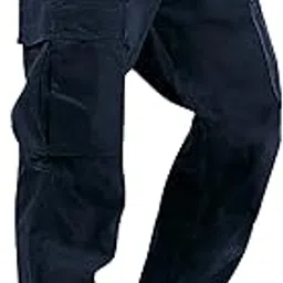 gradual Men Cargo || Cotton Cargo Pants for Men || Regular Fit Low Rise Solid Casual Pants (Cargo-47-52)-picture-29