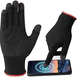 CROGIE Gym Workouts Full Hand Gloves for Men Summer Bike Riding, Anti-Sweat Breathable for Gym/Hiking/Cycling/Travelling/Camping/PUBG & Freee Fiiree, Full Finger Gloves-Multipurpose Use-image-38