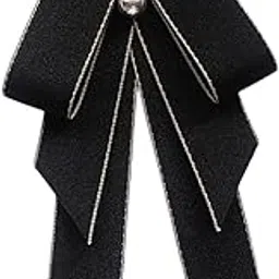 calandis Women'S Pre Tied Bow Tie Formal Fashion Teens Necktie For Party Work Wedding Black | Ties | Womens Accessories | Clothing Shoes & Accessories-picture-11