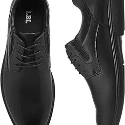 lbl by shoexpress Mens Textured Lace-Up Derby Shoes-picture-16