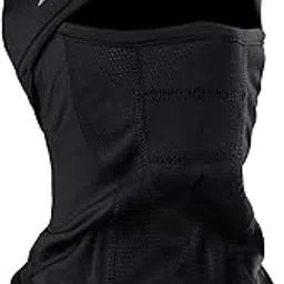 Tough Headwear Polyester Balaclava - Windproof Ski Mask - Cold Weather Face Mask For Skiing,Snowboarding,Motorcycling & Winter Sports. Ultimate Protection From The Elements,Black-picture-40