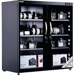 Andbon Metal Ad-300S Dry Cabinet and Dehumidifier 300 LTR, Black-picture-29