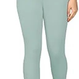 lux cozi PYNK Women's Solid Cotton Lycra Ankle Length Leggings| Ankle Length Leggings for Women - Free Size-picture-28