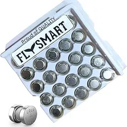 Flysmart LR44, 1.55 V Alkaline Button Coin Cell Electronics LR44 Battery. AG13, LR44, SR44, A76, 357A Watch Batteries 1.5v (Laser, Candel Diya, Microphone, Electronic Toys Battery) G13 (Pack of 25)-image-18