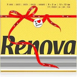 Renova Paper Napkins - Yellow, Extra Soft and Absorbent Paper, First Time in India-picture-17
