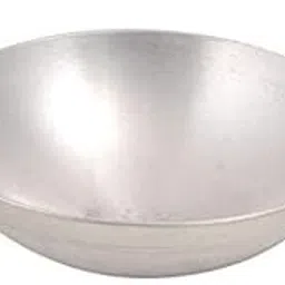 SHIFA CRAFT Aluminium kadhai Premium Range of Aluminum Kadhai Deep kadhai | Non Induction Kadai | Non Stick Kadai | Cooking for sabji, halawa, Anything (1 Litre) image 1