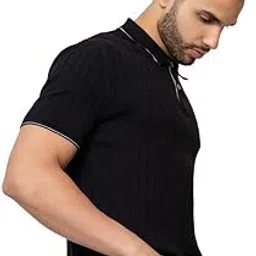 armisto Men's 100% Cotton Fancy Party Polo T-Shirt/Neutral Colour-picture-19