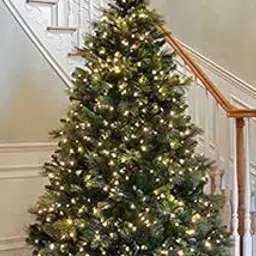 Generic 10 Feet Tall Christmas Tree - PVC Material, Sturdy Plastic Stand, Easy To Assemble (Green, 10 FEET)-picture-27